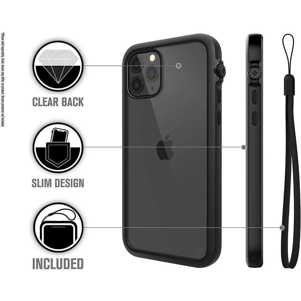 كفر موبايل أسود لهاتف (iPhone 11 Pro )Catalyst - Impact Protection Case for iPhone 11 Pro - Stealth Black