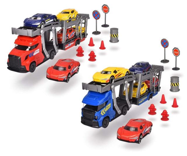لعبة ناقلة سيارات مع 5 سيارات DICKIE - Transporter Set - SW1hZ2U6NTkyMjQ=