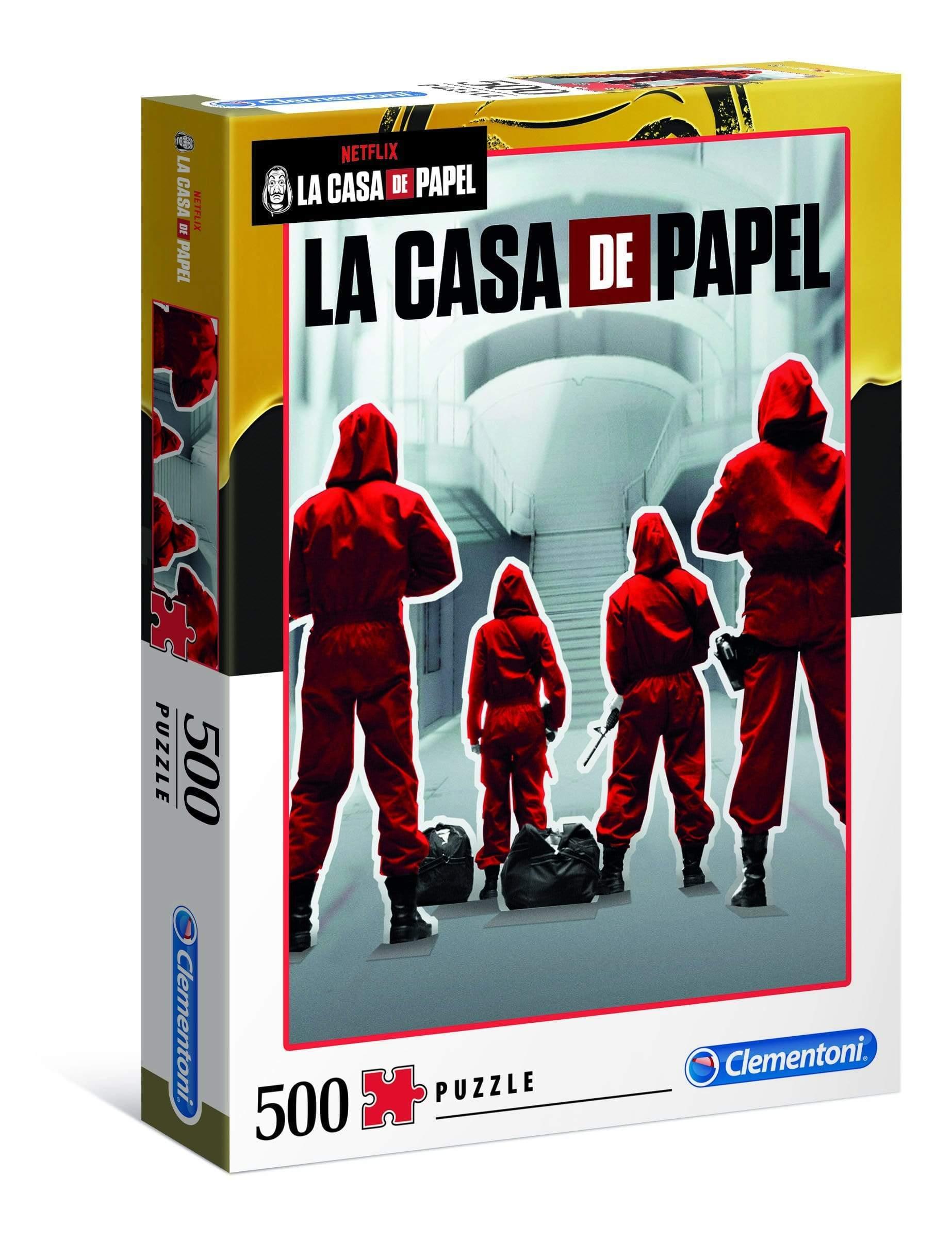 لعبة تطبيقات 500 قطعة CLEMENTONI - Netflix La Casa de Papel