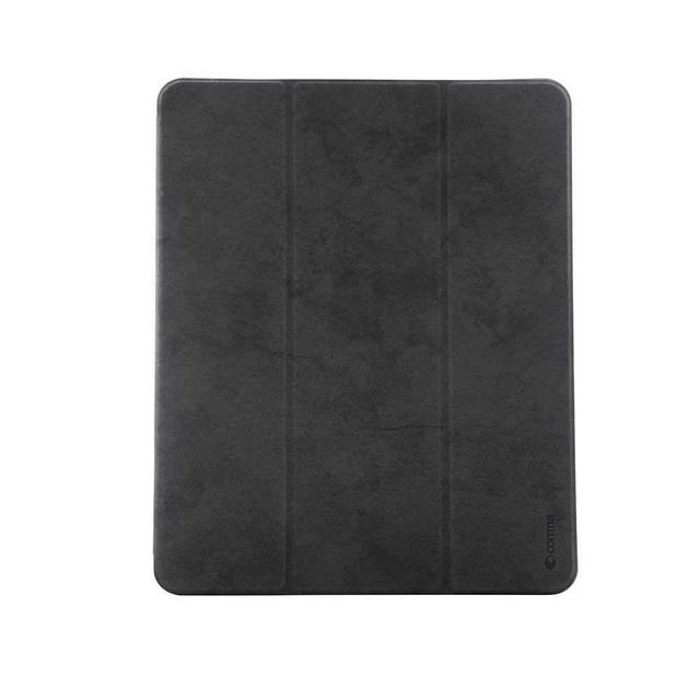 comma leather case with pencil slot for apple ipad pro 12 9 2018 black - SW1hZ2U6NjE5NzA=