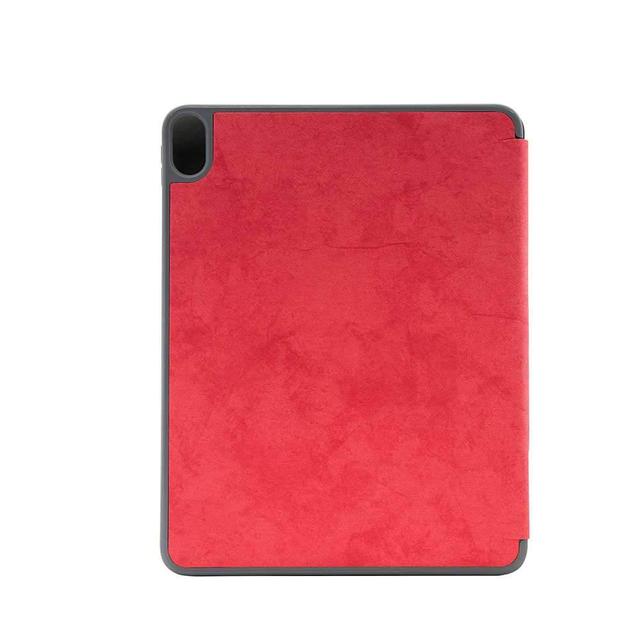 comma leather case with pencil slot for apple ipad pro 11 red - SW1hZ2U6NjE5NzU=