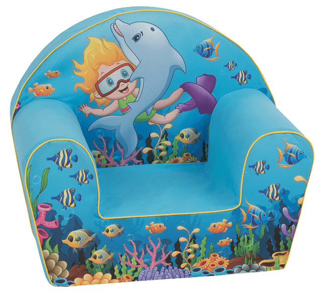 أريكة Delsit Arm Chair -  بحر مع لون أزرق - SW1hZ2U6NzI5Nzk=