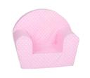 أريكة Delsit Arm Chair -  وردي مع نقاط البولكا - SW1hZ2U6NzI5OTk=