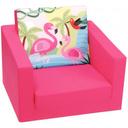 كنبة اطفال بتصميم طائر الفلامينغو فردية زهري ديليست Delsit Pink Single Flamingos Sofa - SW1hZ2U6NzMwODM=