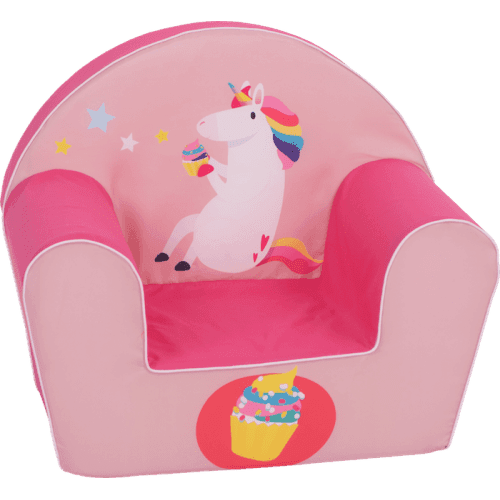 اريكة اطفال فردية بتصميم وحيد القرن زهري ديلست Delsit Pink Individually Sarm Chair Unicorn Muffin - SW1hZ2U6NzI5ODk=