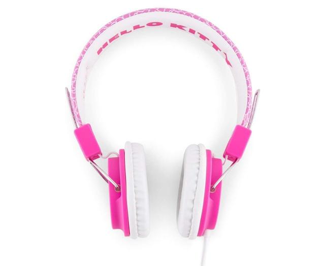 DXB.NET hello kitty apple junior on ear headphones fuzzy bow white pink - SW1hZ2U6MzQzODk=
