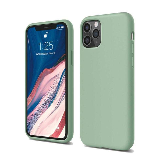 Elago Silicone Case for iPhone 11 Pro Max - Pastel Green_x005F_x000D_ - SW1hZ2U6NDY2ODg=