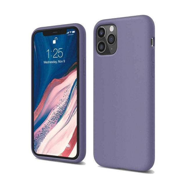 Elago Silicone Case for iPhone 11 Pro Max - Lavender Gray_x005F_x000D_ - SW1hZ2U6NDY2ODA=