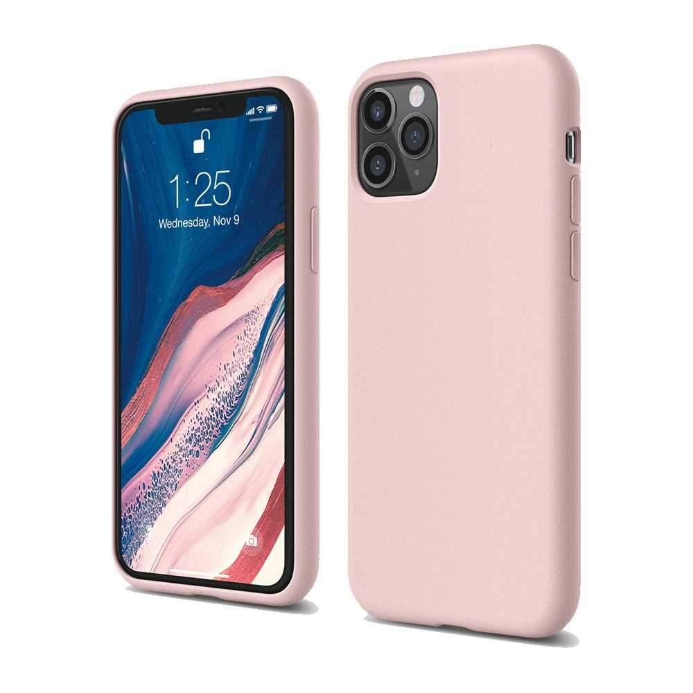 Elago Silicone Case for iPhone 11 Pro Max - Lovely Pink_x005F_x000D_ - cG9zdDo0NjY3Mg==
