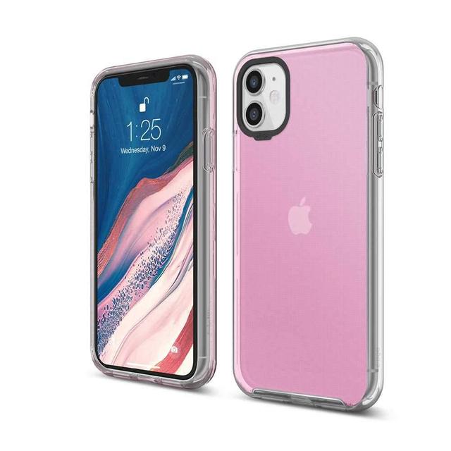 Elago Hybrid Case for iPhone 11 - Lovely Pink_x005F_x000D_ - SW1hZ2U6NDY2MDQ=