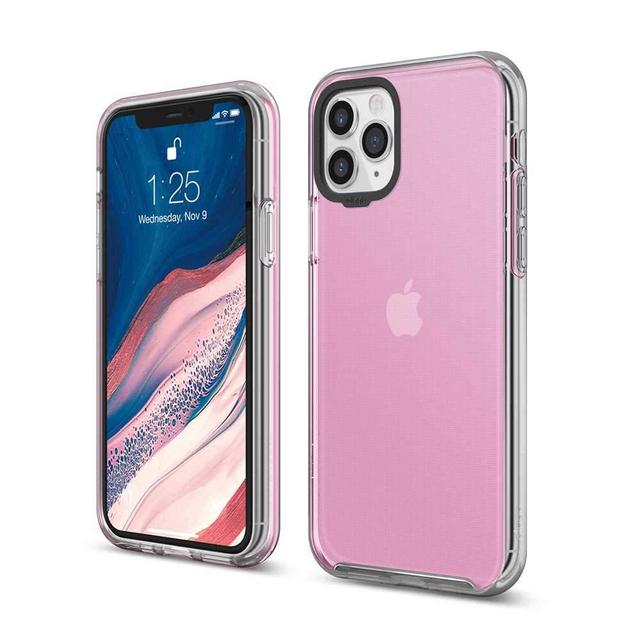 Elago Hybrid Case for iPhone 11 Pro - Lovely Pink_x005F_x000D_ - SW1hZ2U6NDY1ODQ=