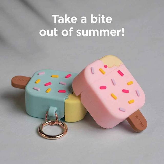 elago ice cream case for apple airpods lovely pink - SW1hZ2U6NTMzMTQ=