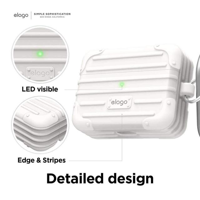 elago suit case for apple airpods pro white - SW1hZ2U6NTMzMjQ=