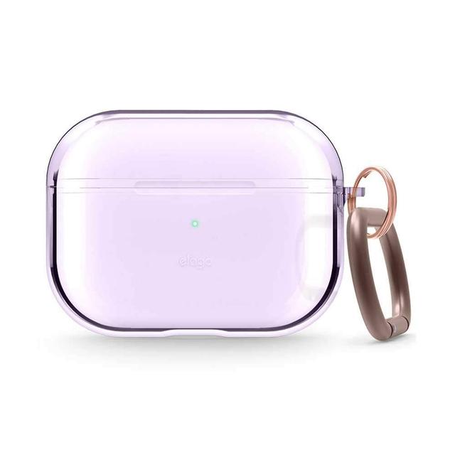 elago clear hang case for apple airpods pro lavender - SW1hZ2U6NTMzNjY=