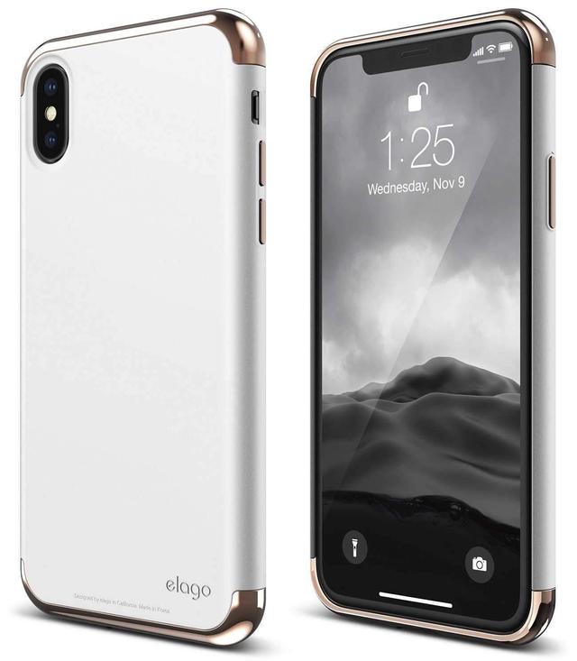 elago empire back case for iphone x rose gold white - SW1hZ2U6NTM0Mzg=