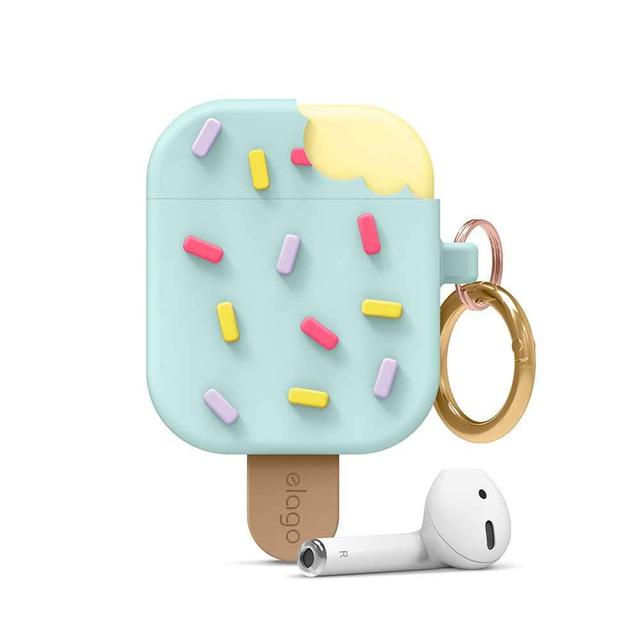 elago ice cream case for apple airpods baby mint - SW1hZ2U6NTM1ODM=
