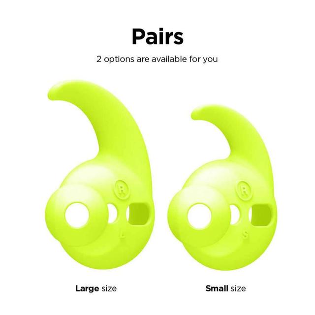 elago hook earbuds cover with pouch for apple airpods neon yellow - SW1hZ2U6NjIzMDM=