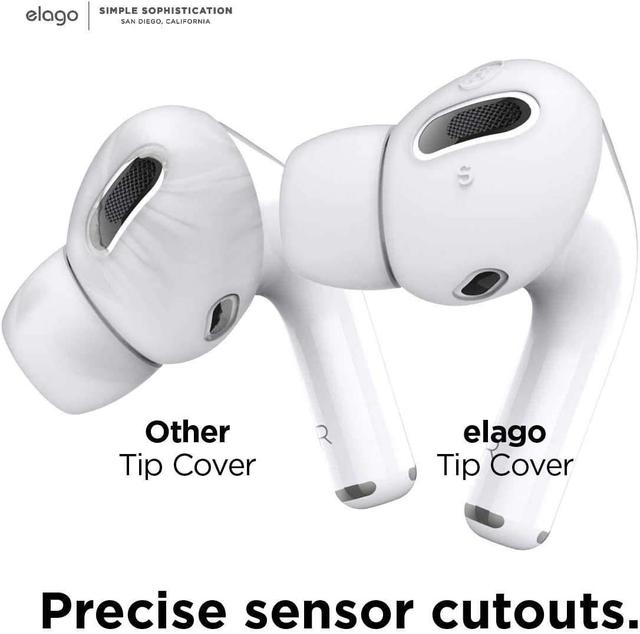 كفر سماعات برو Elago Airpods Pro Earbuds Cover Plus with Integrated Tips ( 6 Pairs ) - Nightglow Blue - SW1hZ2U6Nzg2NTQ=