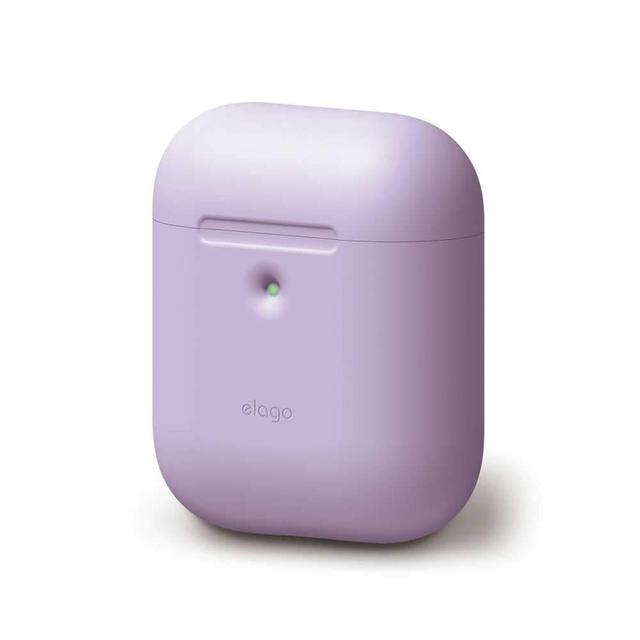 elago 2nd generation airpods silicone case lavender - SW1hZ2U6Mzg1Njg=