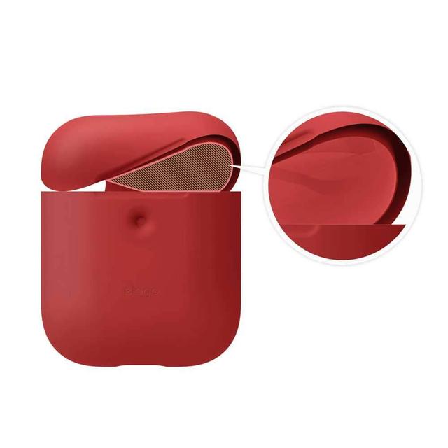 elago 2nd generation airpods silicone case red - SW1hZ2U6Mzg1ODk=