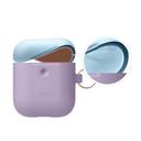 elago duo hang case for 2nd generation airpods body lavender top pinkpastel blue - SW1hZ2U6Mzg1MTY=