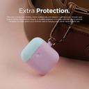 elago duo hang case for 2nd generation airpods body lavender top pinkpastel blue - SW1hZ2U6Mzg1MTc=