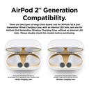 elago dust guard for 2nd generation apple airpods 2 sets gold - SW1hZ2U6NDAxMDc=