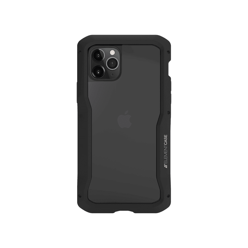 كفر موبايل أسود لهاتف ( iPhone 11 Pro Max ) Element Case - Vapor-S Case for iPhone 11 Pro Max - Graphite - cG9zdDo1NjgyNg==