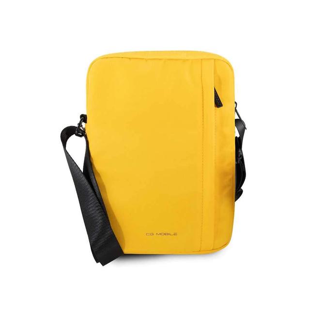 ferrari pista nylon metal logo on track tablet bag 10 yellow - SW1hZ2U6NDcxNTQ=