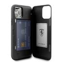 ferrari on track pc tpu case with cardslot magnetic clos for iphone 11 pro max black - SW1hZ2U6NDcwNzg=