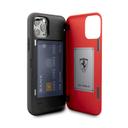 ferrari on track pc tpu case with cardslot magnetic clos for iphone 11 pro red - SW1hZ2U6NDcwNzE=