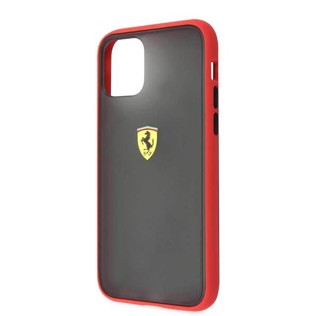 ferrari on track pc tpu case for iphone 11 pro max red outline black - SW1hZ2U6NDcwNDQ=