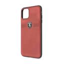 ferrari off track grained leather for iphone 11 pro max red - SW1hZ2U6NDY5NDM=