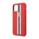ferrari silicone case on track stripes for iphone 11 red - SW1hZ2U6NDI0MDg=