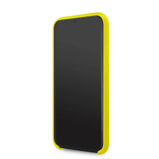 ferrari silicone hard case on track for iphone 11 pro yellow - SW1hZ2U6NDIzOTQ=