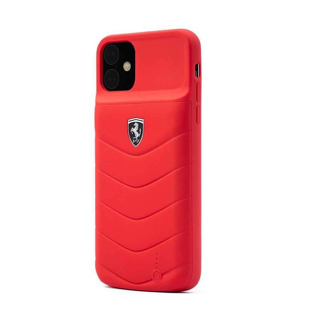 ferrari off track full cover power case 4000mah for iphone 11 red - SW1hZ2U6NDIyNzc=