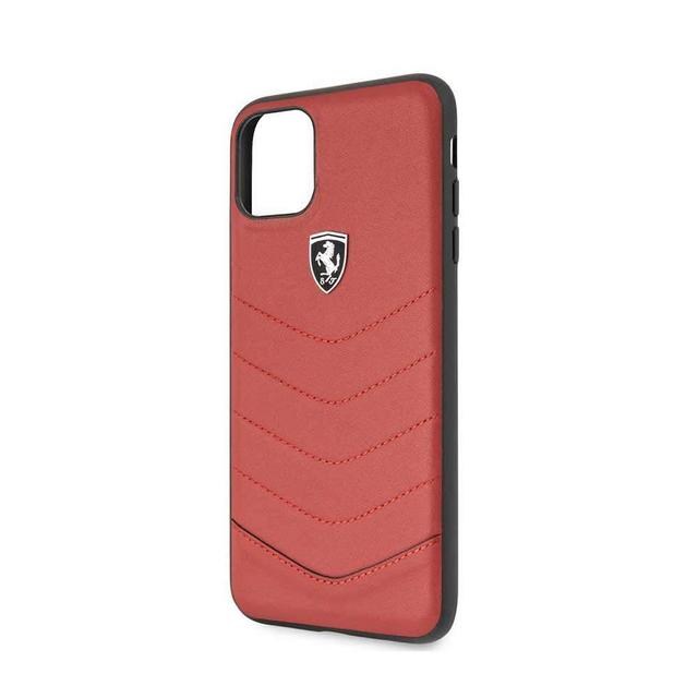 ferrari heritage quilted leather hard case iphone 11 pro max red - SW1hZ2U6NDIxOTI=