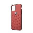 ferrari heritage quilted leather hard case iphone 11 pro red - SW1hZ2U6NDIxODI=