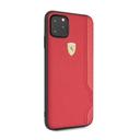 ferrari on track pu rubber soft case for iphone 11 pro red - SW1hZ2U6NTA3NDg=