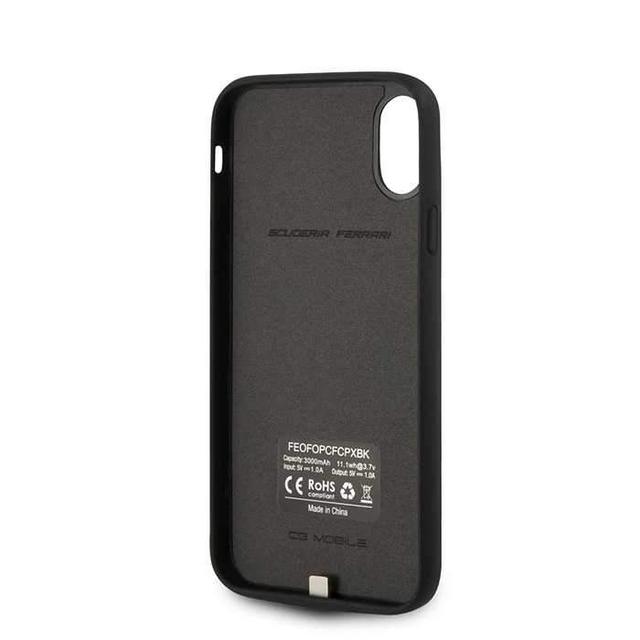 ferrari off track full cover power case 3600mah for iphone x black - SW1hZ2U6NTMyMTM=