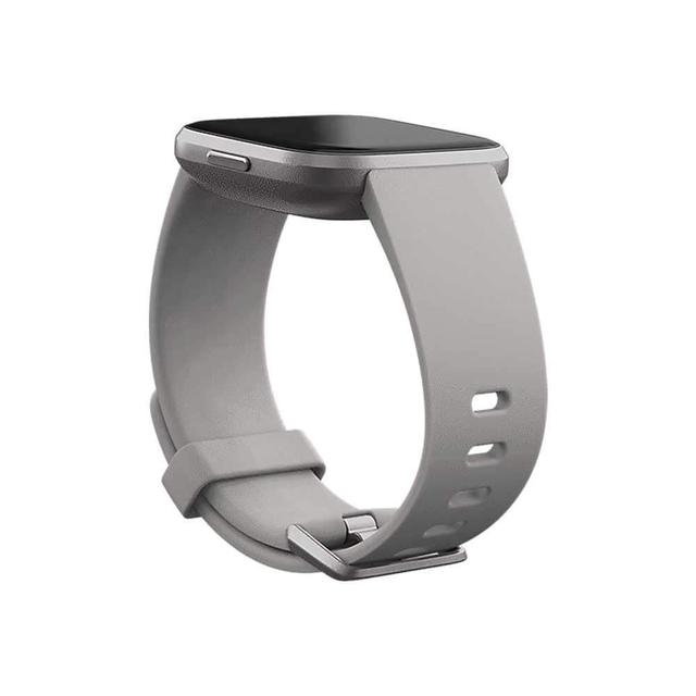 fitbit versa 2 fitness wristband with heart rate tracker grey silver - SW1hZ2U6NDI0Nzc=