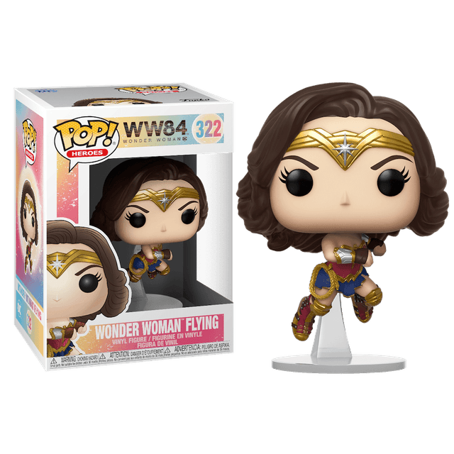 شخصية Pop! Heroes: WW 1984 - Wonder Woman Flying (Metallic) - SW1hZ2U6NjgyNTg=
