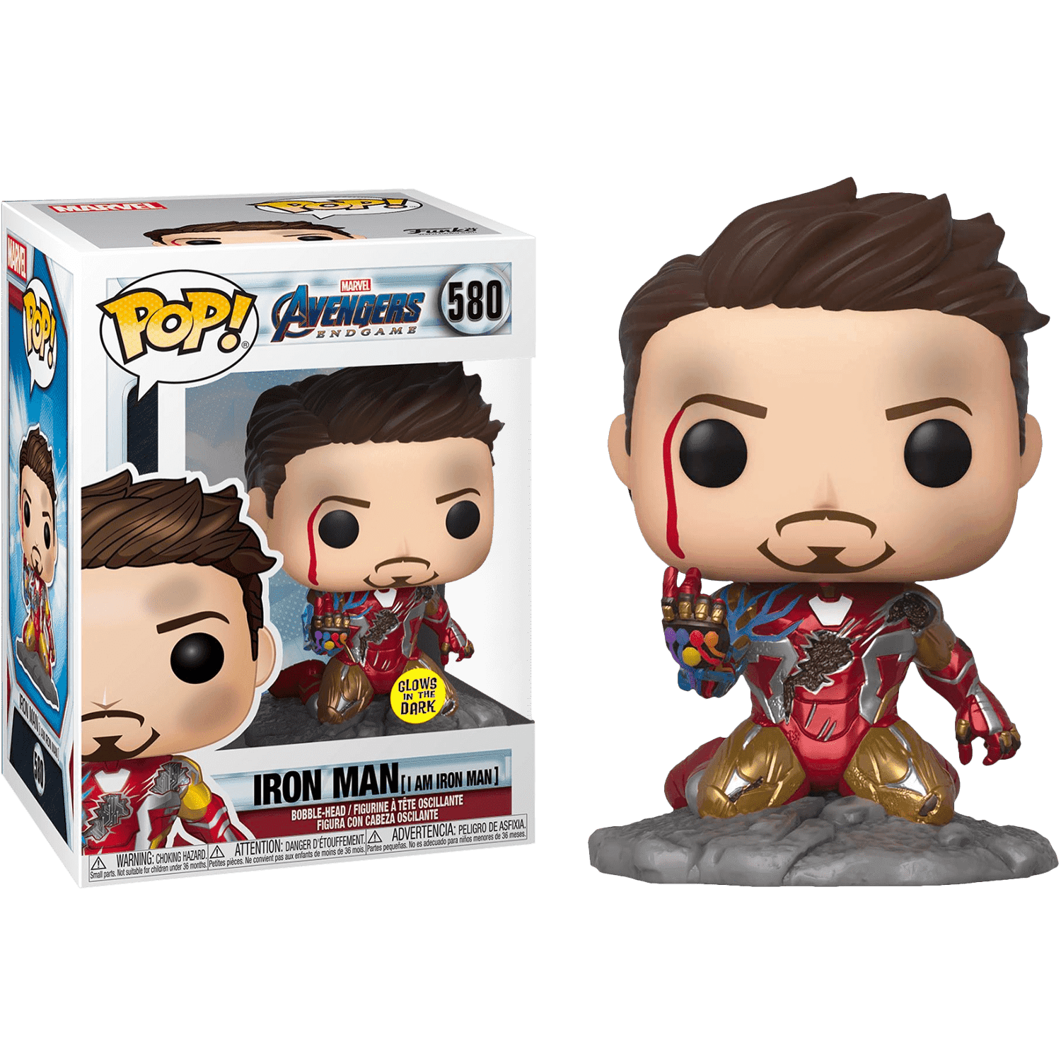شخصية POP Marvel: Avengers Endgame - I Am Iron Man (EXC) (MT)