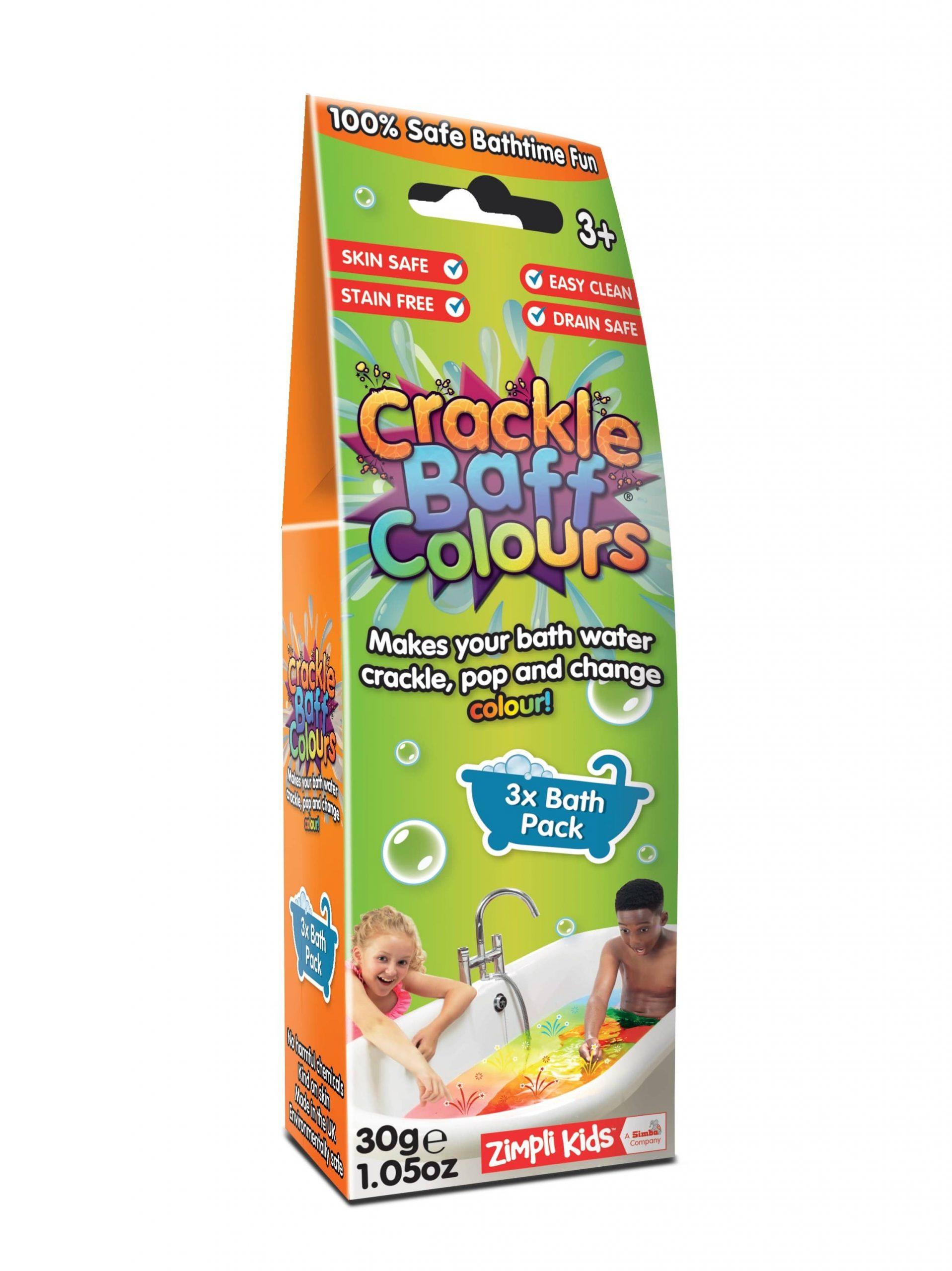لعبة المفرقعات السحرية Glibbi-Zimpli Kids - Crackle Baff Colors