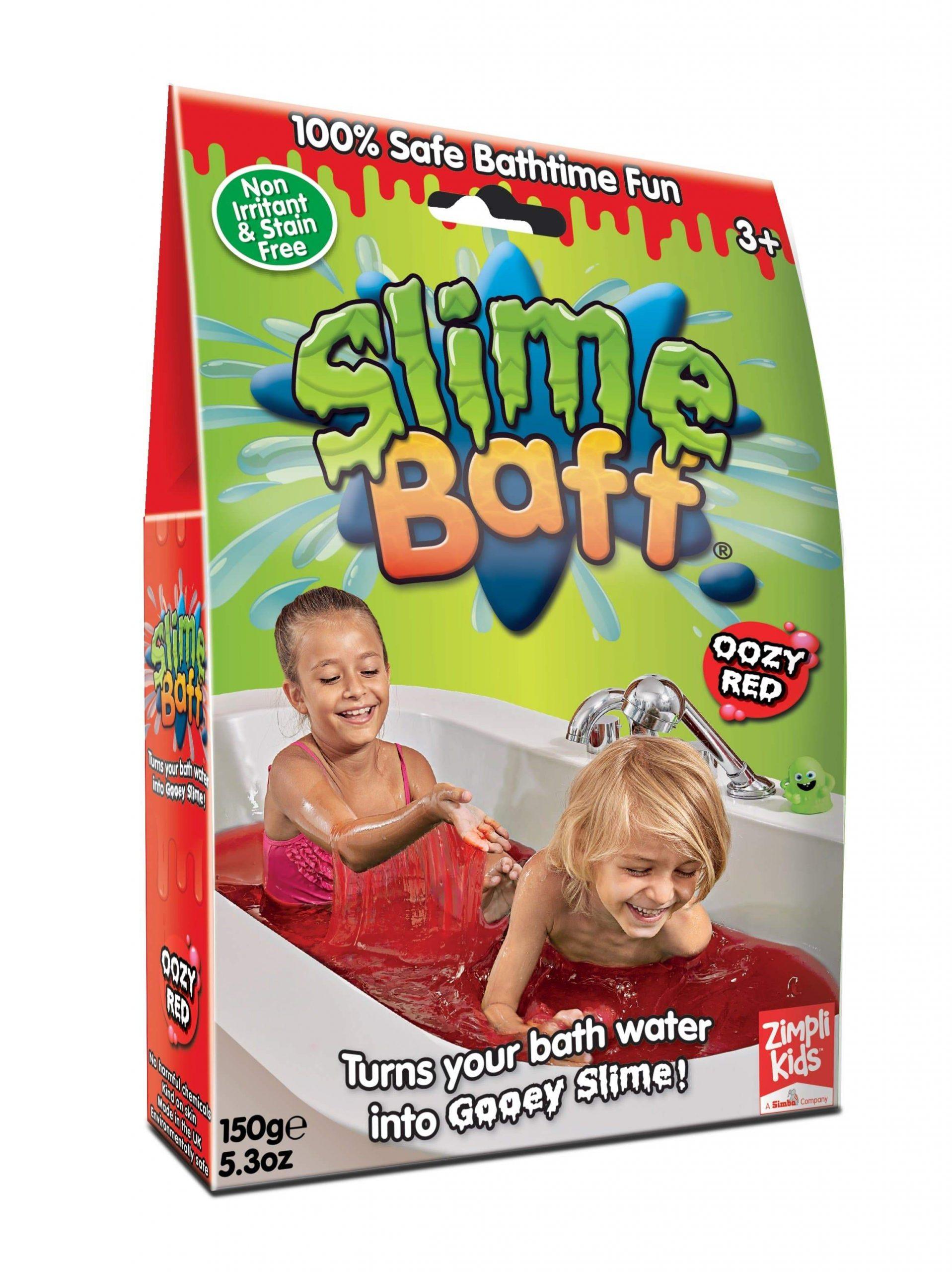 لعبة اوزي باف أحمر 150 جرام glibbi-Zimpli kids - Slime Baff Gunky