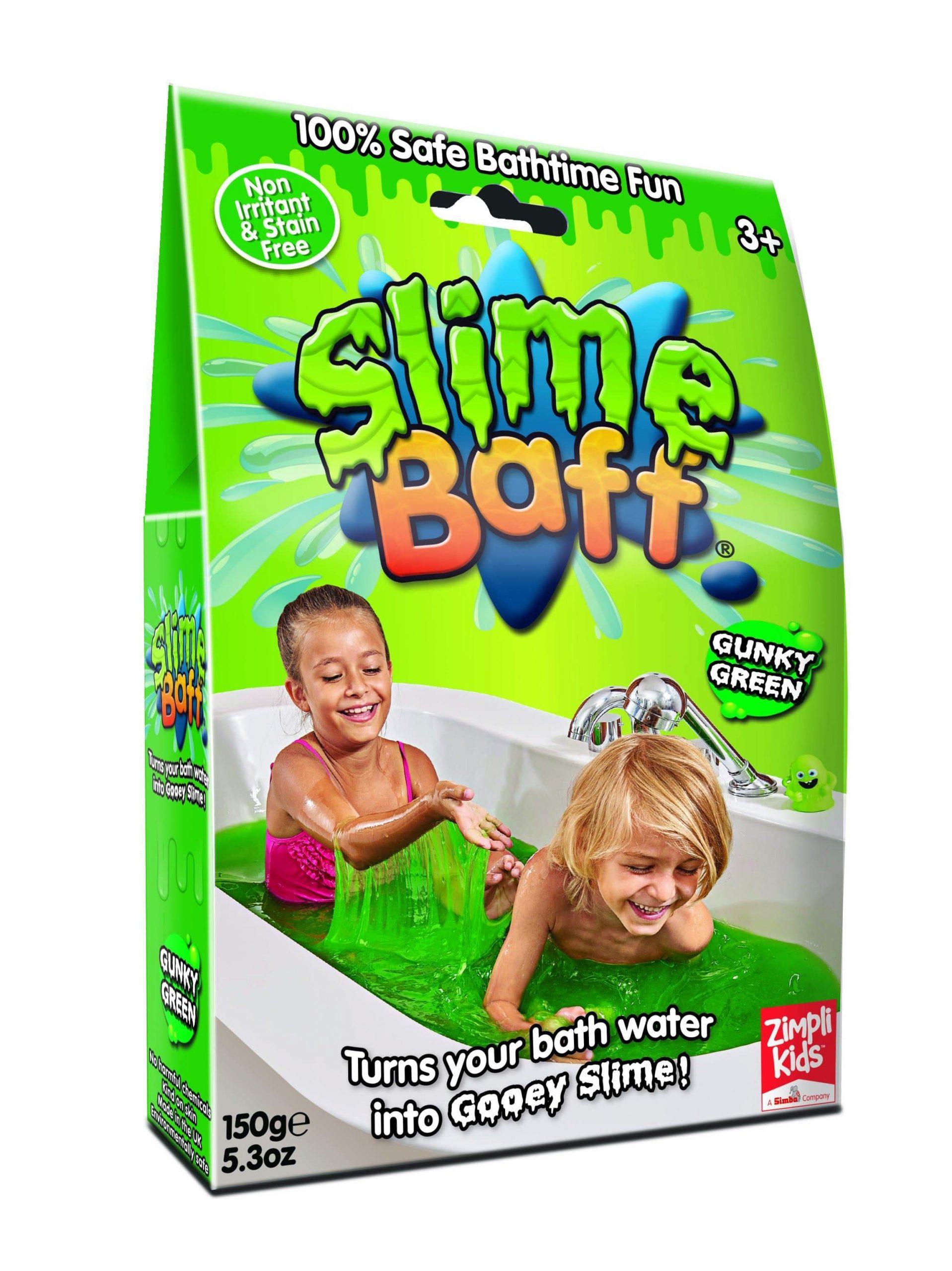 لعبة جنكي باف أخضر 150 جرام glibbi-Zimpli kids - Slime Baff Gunky
