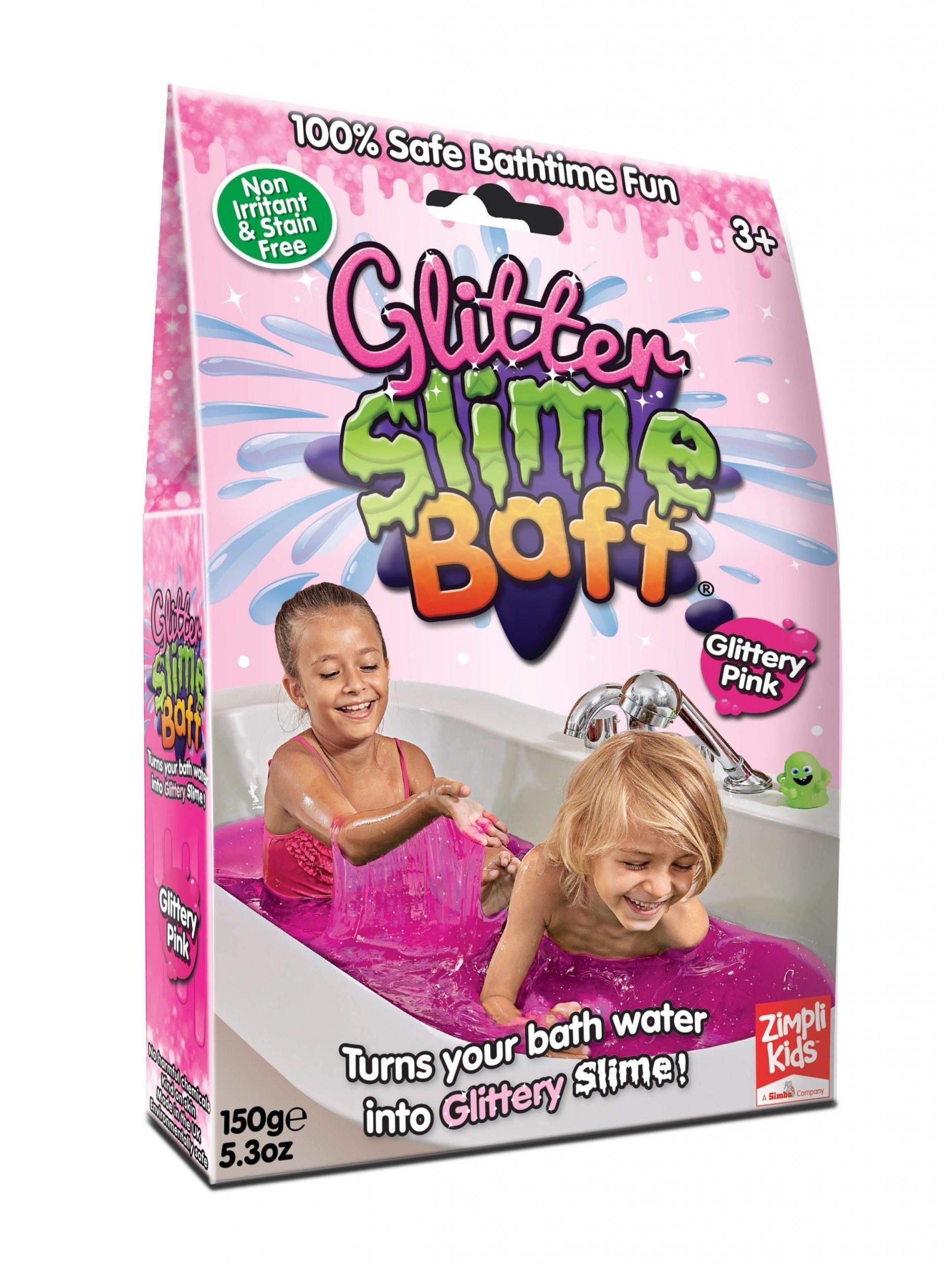 لعبة جيلي باف لامع وردي 150 جرام glibbi-Zimpli kids - Slime Baff Pink
