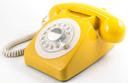 GPO Retro gpo 746 rotary hotel phone mustard - SW1hZ2U6MzQyNTE=