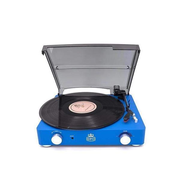 GPO Retro gpo stylo ii vinyl record player blue - SW1hZ2U6MzQzMTM=