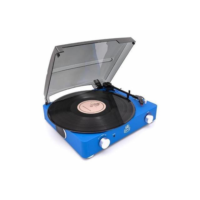 GPO Retro gpo stylo ii vinyl record player blue - SW1hZ2U6MzQzMTQ=